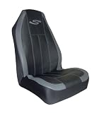 Type S SC00972B-6 Gray Sportex Simulated Leather Seat Cover