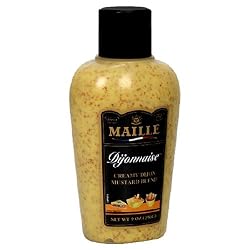 Maille Mustard Dijonnaise, 9-Ounce Squeeze Bottles  (Pack of 6)