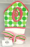 Baby Girl Initial Hooded Letter O