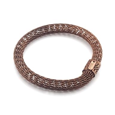 Slim Copper Mesh Bracelet by Sarah Cavender