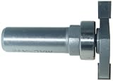Magnate 1143 Slot Cutter Router Bits, with Top Mounted Bearing – 1/4″ Cutting Length