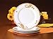 Rachael Ray Dinnerware Paisley 4-Piece Porcelain Dinner Plate Set