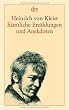 S�mtliche Erz�hlungen und Anekdoten