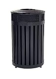 Howard Avenue 23 Steel Open Top Black Plastic Liner MH24