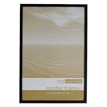 Modern Poster Frame - Black (24x36")