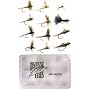 Eastern Trout Fly Fishing Flies Sampler Plus Fly Box