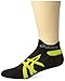 ASICS Speed Low Cut Sock, Black/Vivid, Small