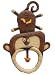 Monkey Boy Clock By Allen Designs