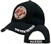 Deluxe Military Law Enforcement Cap Hat - US Marine Corps, Black