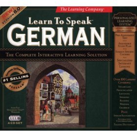 Learn to Speak German 8.0 {The Complete Interactive Learning Solution} 4-CD Set