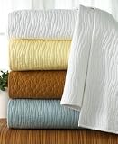 Style&co. Surf Waves Quilted Shams, European Pair