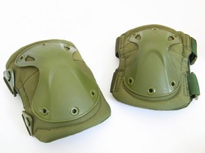 レプリカHATCH(ハッチ)タイプ・XTAKプロテクター/エルボーパッド&ニーパッドセット/オリーブ/サバイバルゲーム/サバゲー/装備/