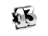 SilveRado(tm) MS175 Sterling Silver 13  Bead / Charm