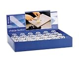Acrylic Cheese Buttons in Display Pack Of 24