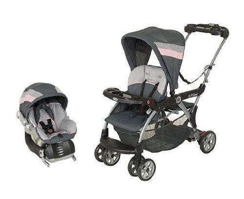 BABY TREND Sit N Stand DX Stroller Travel System-Quartz