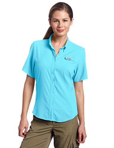Columbia Women's Tamiami II Short Sleeve Shirt, Large, Atoll