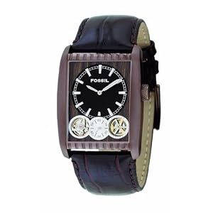 Fossil Twist Wood Dial Watch Watch