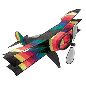 Go Fly A Kite Rainbow Triplane Kite by Go Fly A Kite