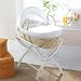 Izziwotnot White Gift Maize Moses Basket