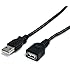 StarTech.com USBEXTAA3BK 3 Feet Black USB 2.0 Extension Cable A to A - M/F