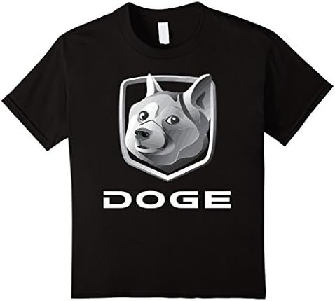 Kids Doge T-Shirt 12 Black