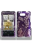 HTC Aria Graphic Case - Purple Flower