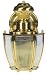 Outdoor Living : Heath Zenith SL-4170-PB-B Motion-Activated Six-Sided Carriage Light, Polished Brass with Beveled Glass
