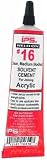 1.5 Oz 16⢠Acrylic Cement from IPS Weldon, 10319