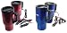 Wagan 2 Pack Stainless Steel Heated Travel Mugs
