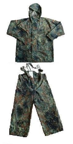Bundeswehr Regenanzug orig. Goretex Flecktarn 52/54