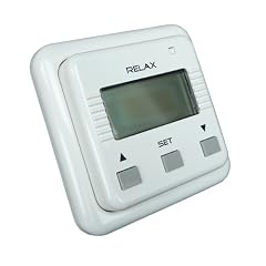 Simu Relax Rollladen Jalousie Zeitschaltuhr mit Wochen- und Tagesprogramm f�r Unterputz UP