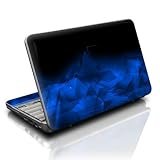 Dark Sapphire Crystal Design Decorative Skin Decal Sticker for HP Mini 1115NR PC Netbook Laptop Computer
