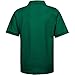 Premium Wear Men's Polo Shirts - Short Sleeves Stain Guard Polo Shirts - Kelly Green Large