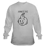 Animate This Long Sleeve T Studio Long Sleeve T-Shirt by CafePress