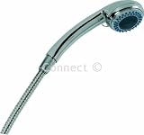 Chrome Sabichi 3 Function Shower Head & Hose (Sabichi, Accessory) Multi-function shower head
