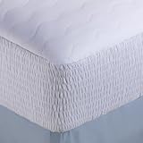 Cotton & Polyester Rich Mattress Pad Size: California King