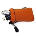 Protective Pocket Case with Key Ring (Orange) to CARRY the SanDisk Cruzer Micro 16 GB USB 2.0 Flash Drive SDCZ6-016G-A11