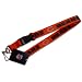 Chicago Bears VELCRO Clip Lanyard Keychain Id Ticket - Orange