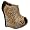 Leopard/Brown Suede