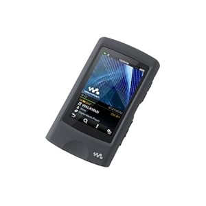 【クリックで詳細表示】SONY NW-A860シリーズ専用 シリコンケース ブラック CKM-NWA860/B
