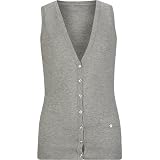 FULL TILT Girls Sweater Vest - Heather Grey