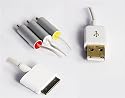 Apple iPhone 3G / 3Gs 2G iPod AV Kabel + USB Kabel