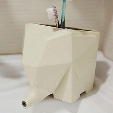YBED Lovely Elephant Bathroom Toothbrush Storage Rack , Green