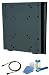 Low Profile 22mm Wall Mount Black Bracket Fits Samsung Le32c450 32 Inch Lcd Tv Flat Panel Hd Ready Screen Comes With Free Gold Hdmi Cable And Screen Cleaning Kit