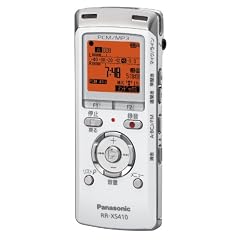 Panasonic ICレコーダー ホワイト RR-XS410-W
