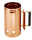 Outset QN78, Chimney Grill Starter (copper color/nonstick/5lb capacity)