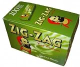 Zig Zag Green Cigarette Papers 100pks/Box