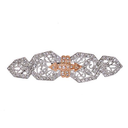 Exquisite Cubic Zirconia Diamond Silver Pin Brooch (Nice Gift, Special Sale) Exquisite Cubic Zirconia Diamond Silver Pin Brooch (Nice Gift, Special Sale)