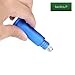 Roll On Bottles, Iwotou 10 ml High Quality Glass Refillable Essential Oil Bottles with Stainless Steel Roller Balls, Set of 6 for Aromatherapy, Essential Oils, Perfumes and Lip Balms