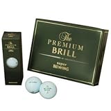 ブリヂストン(BRIDGESTONE) super NEWING ボール The PREMIUM BRILL プレミアムグリーン 1ダース 12個入り PBBX